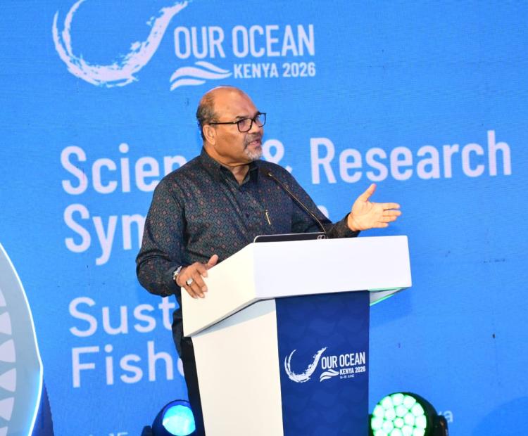 Prof. Shaukat Calls for Innovation and Partnerships at 11th Our Ocean Conference